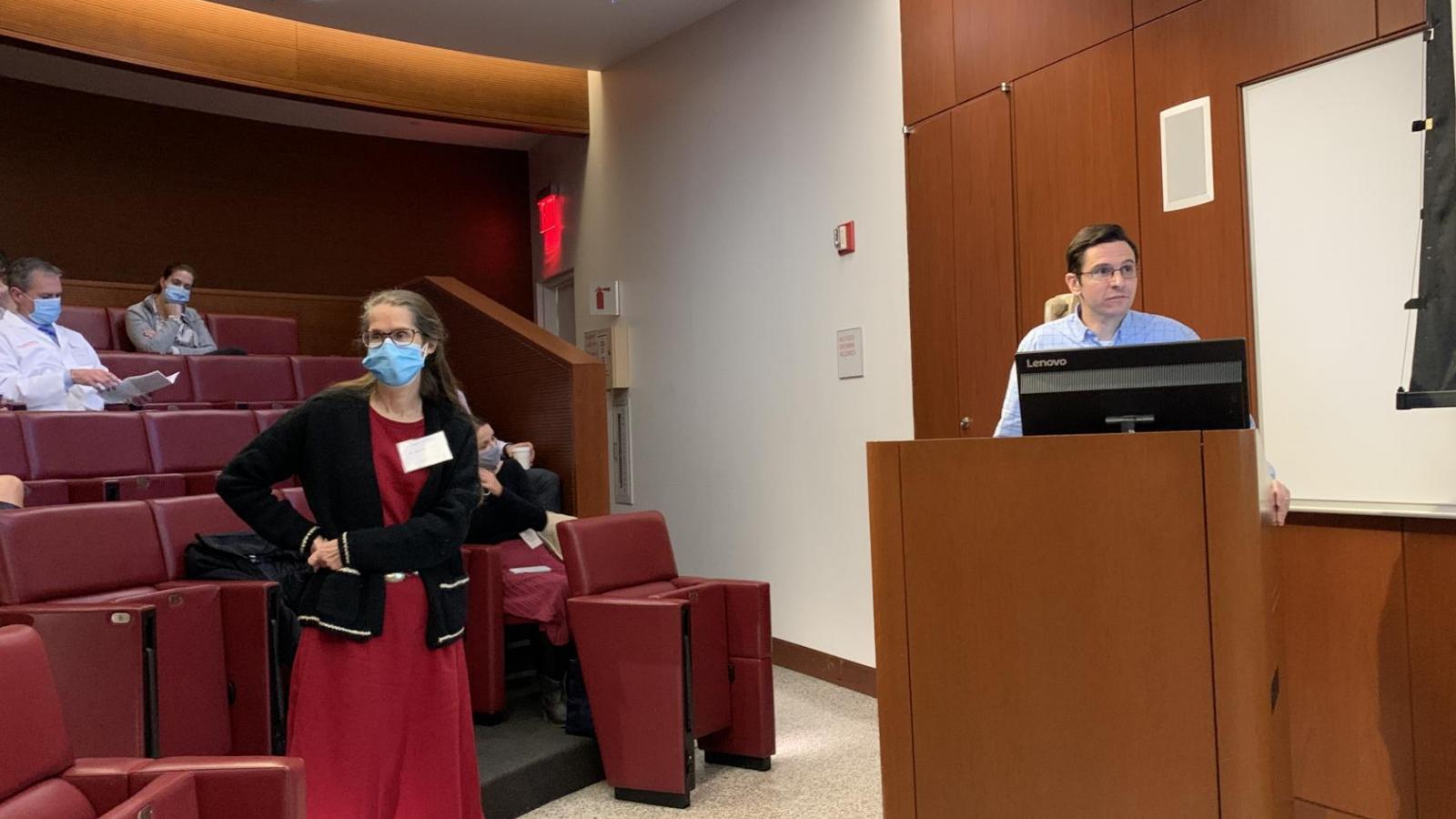 Q and A with Dr. Sims at the 2021 Oncology/CRR Research Retreat